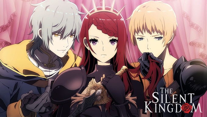 Promotional image for The Silent Kingdom featuring the three main characters.