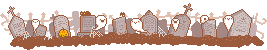 pixel graveyard horizontal divider