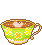 green teacup pixel art