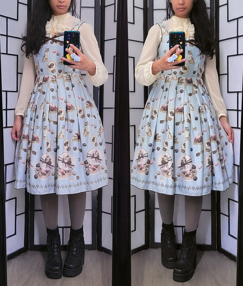 ming and ivory classic lolita coordinate