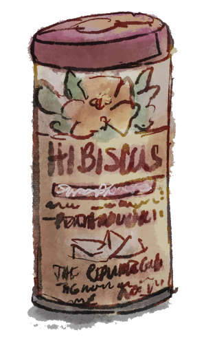 hibiscus pineapple lychee tea