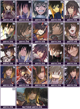 A fake Colors TCG deck of Albel (Airyglyph) updated with full color images